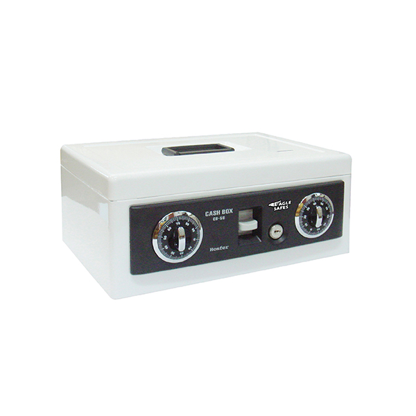 Eagle Safes Secure Cash Box, SC-300 - White