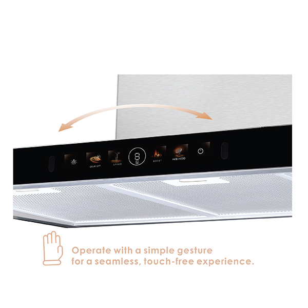 Startec Built-In Hood 90cm, WT0990AF31D2W8 - Stainless Steel