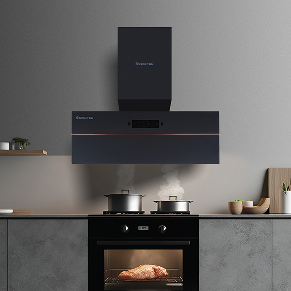 Startec Built-In Hood 90cm, WH0590F29D8W8 - Black