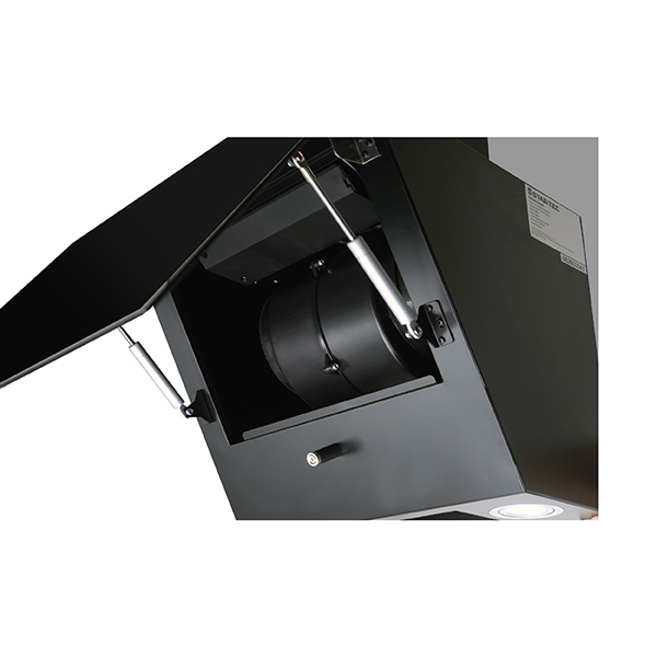 Startec Built-In Hood 60cm, WV1160F25D2W8 - Black Glass