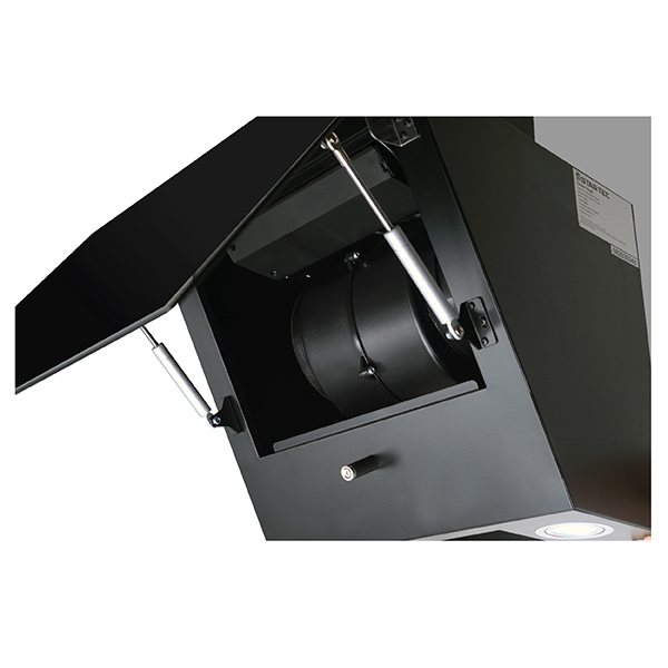 Startec Built-In Hood 90cm, WV1190F25D2W8 - Black Glass