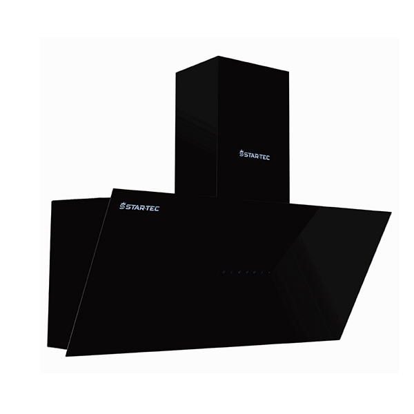 Startec Built-In Hood 90cm, WV1190F25D2W8 - Black Glass