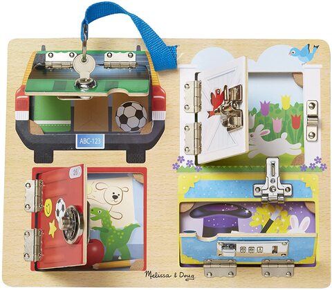 Melissa and Doug - Lock & Latch Board