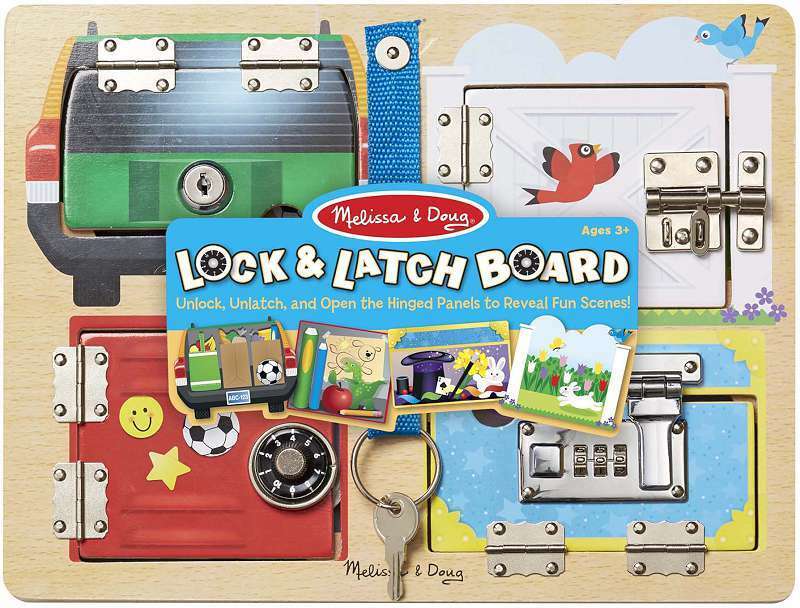 Melissa and Doug - Lock & Latch Board