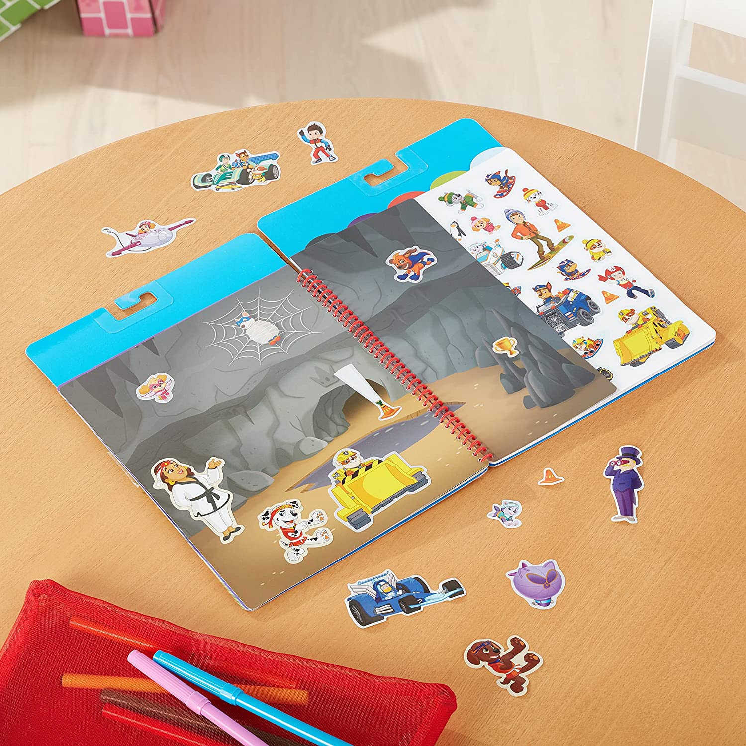 Melissa and Doug Paw Patrol Reusable Sticker Pad &ndash; Classic Missions