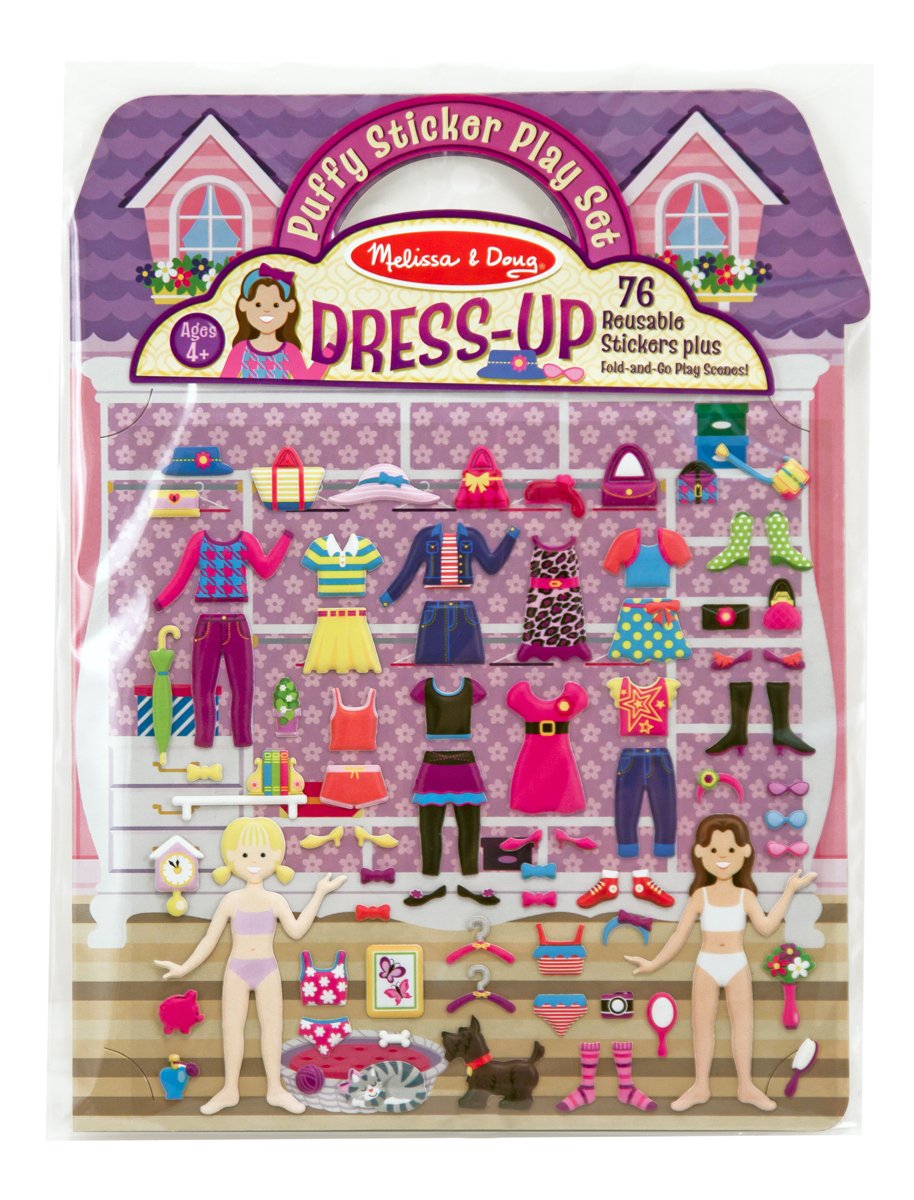 Melissa and Doug Puffy Sticker Play Set &ndash; Dress-Up