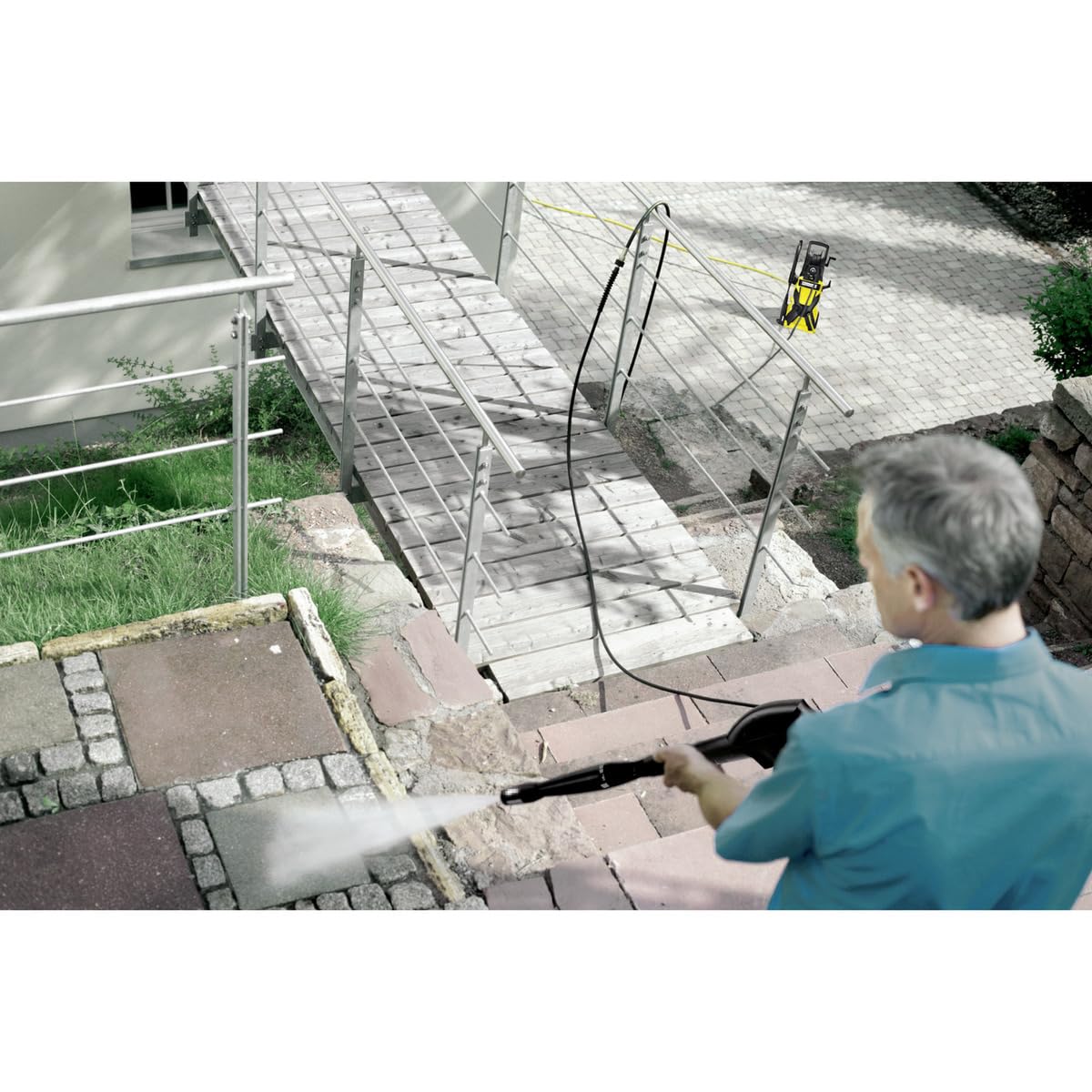 Karcher XH 10 Q Extension Hose Quick Connect For K Series - Black