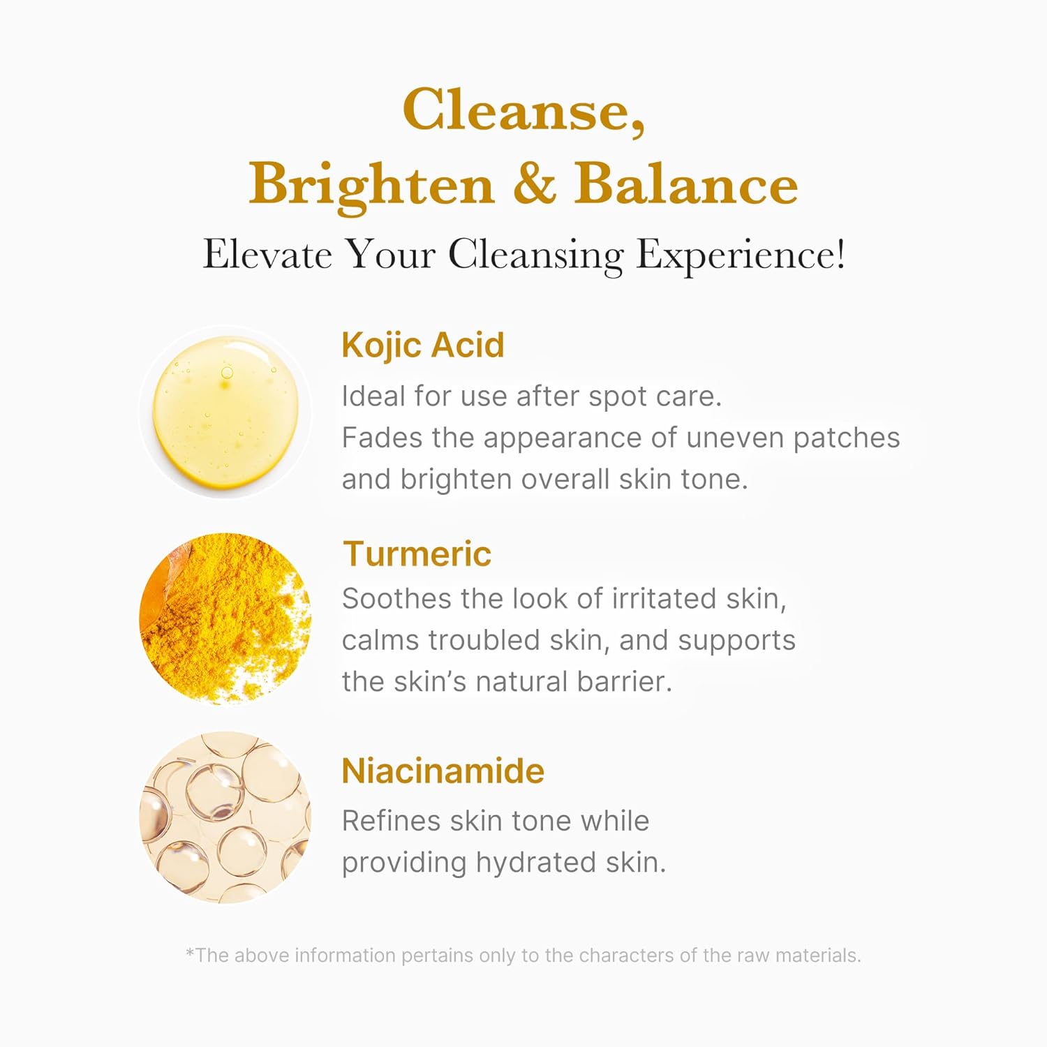 Medicube Kojic Acid Turmeric Toning Cleanser - 120g