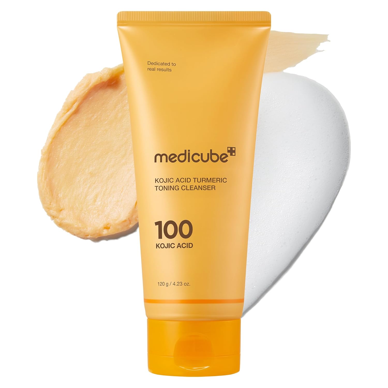 Medicube Kojic Acid Turmeric Toning Cleanser - 120g