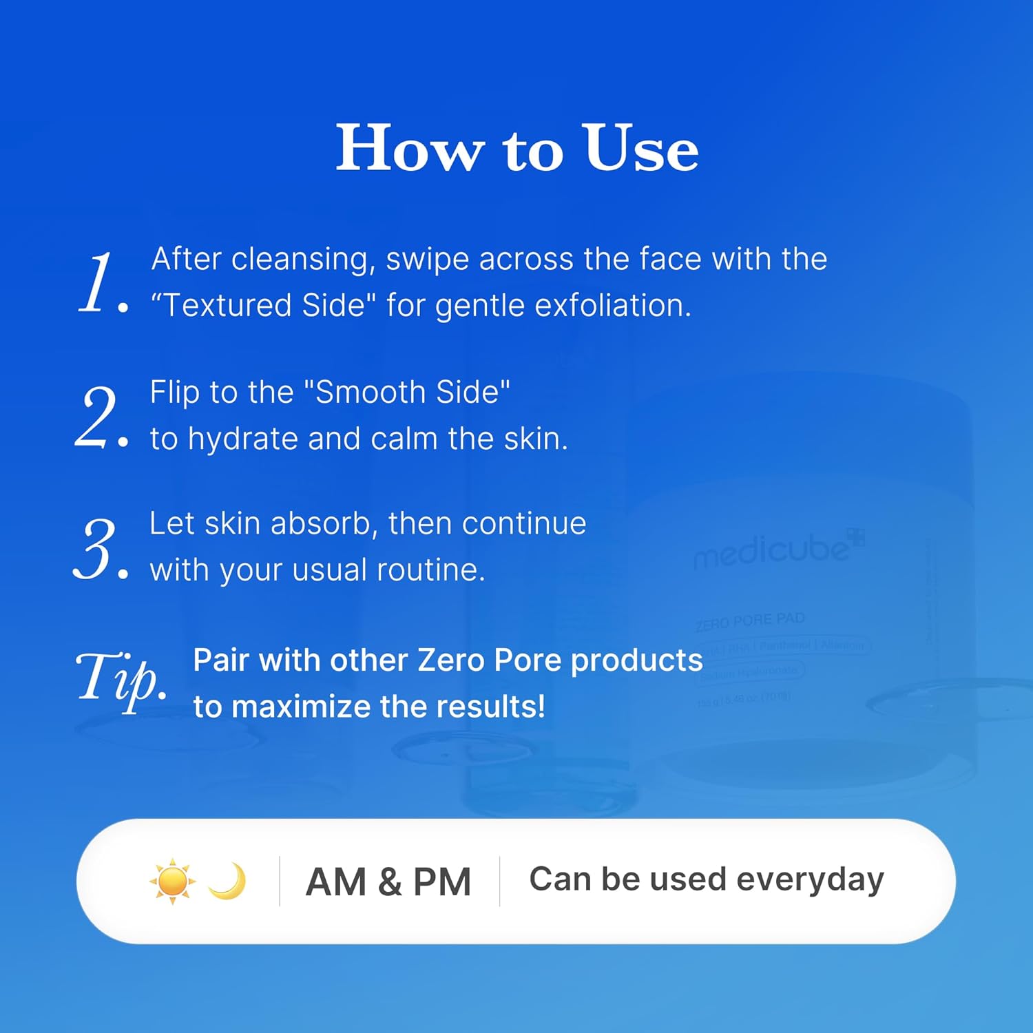 Medicube Zero Pore Pad 2.0 - 70 Pads