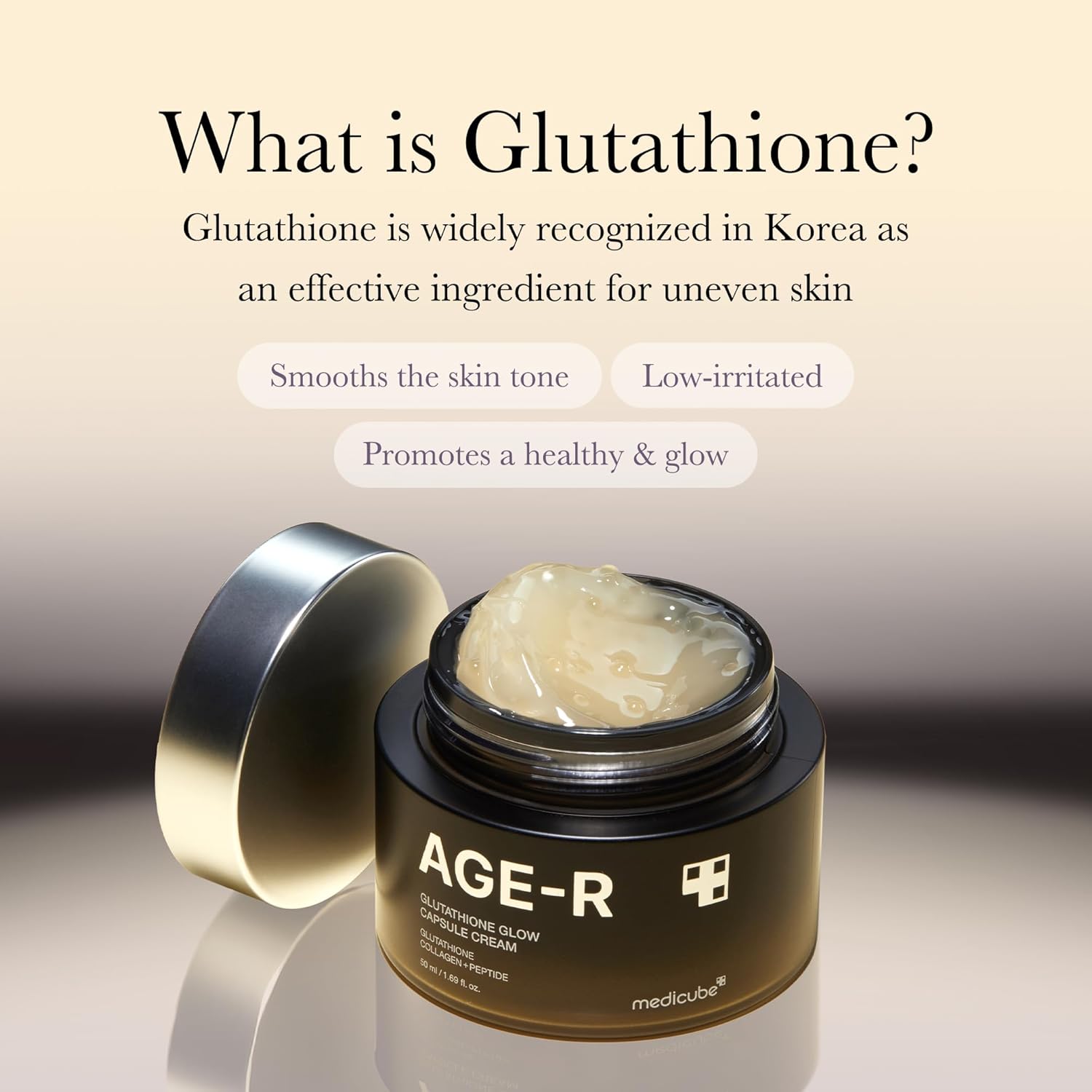 Medicube Age-r Glutathione Glow Capsule Cream - 50ml