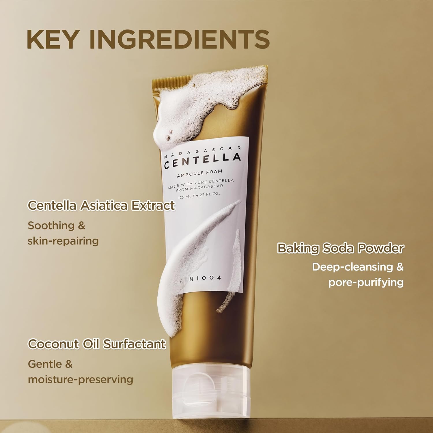 SKIN1004 Madagascar Centella Ampoule Foam - 125ml