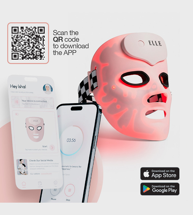 Elle Radiance Boost Pro Facewear LED Mask