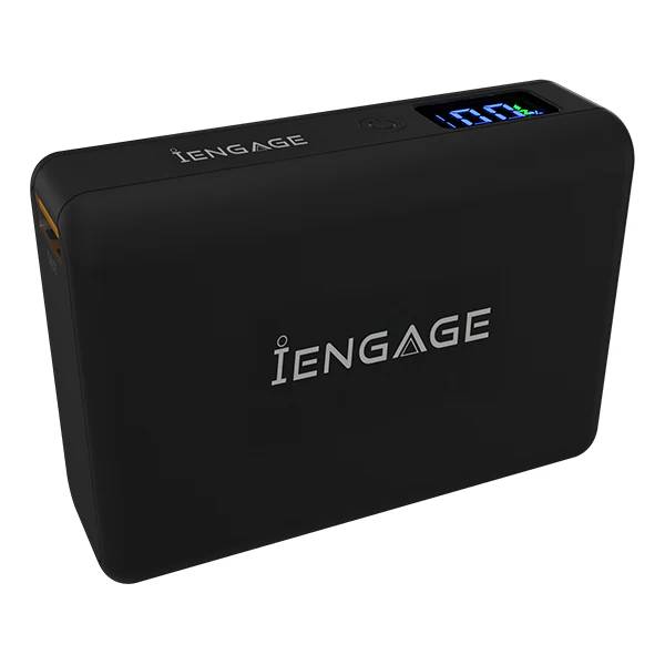 iEngage Compact Wireless Magnetic Power Bank 10000 mAh W/Led Display Pd 45W