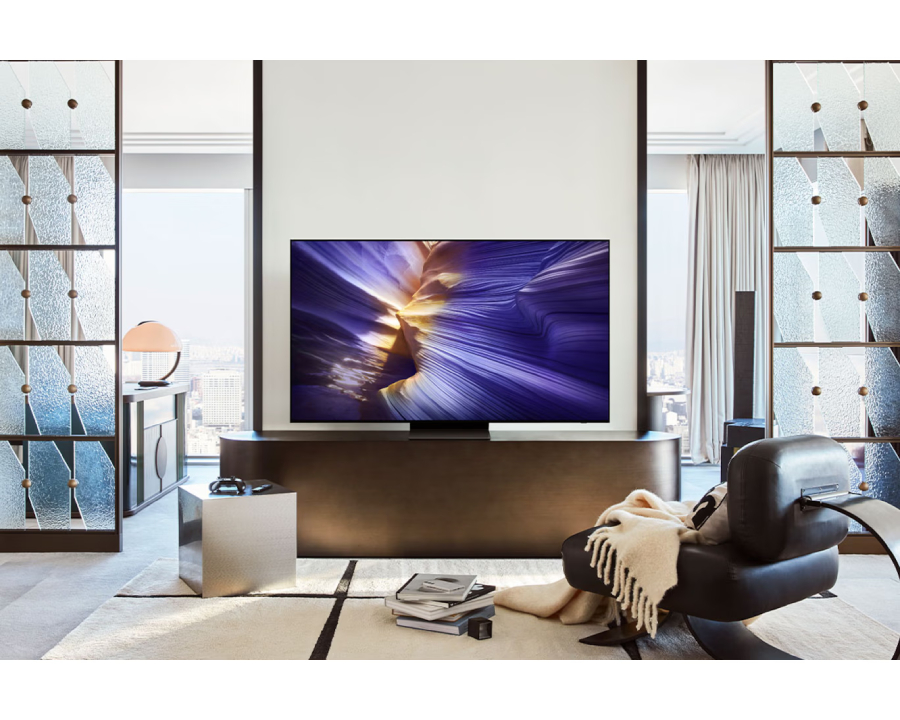 Samsung 65 Inch OLED S90F 4K Vision AI Smart TV (2025) - Black