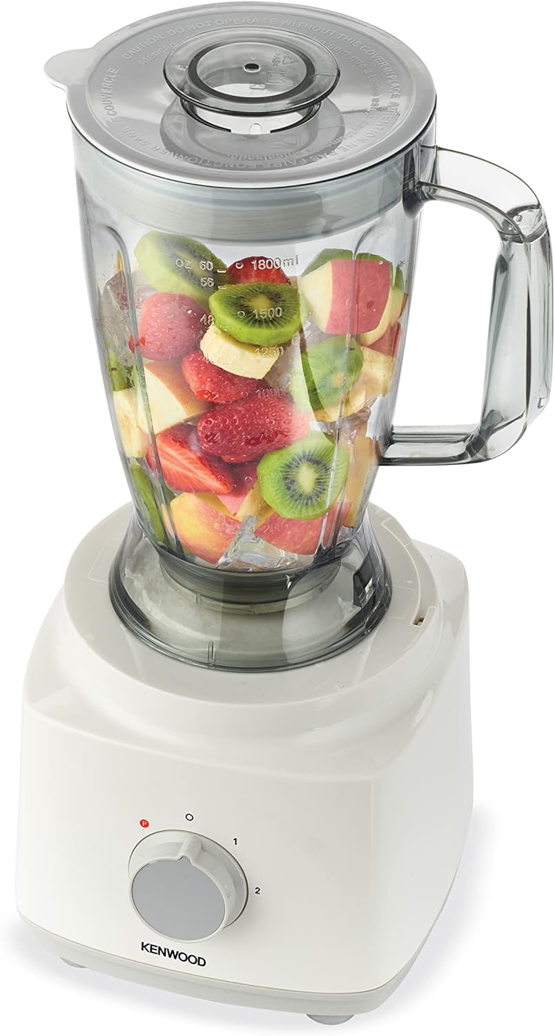 Kenwood 750W Food Processor with Blender & Dough Maker &ndash; White