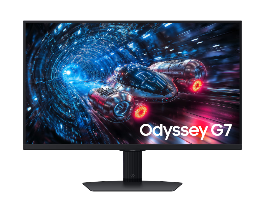 Samsung 27 Inch Odyssey G7 G70F G-Sync with Pivot Gaming Monitor - Black