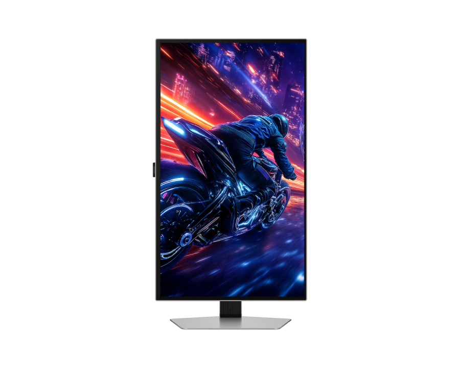 Samsung 27 Inch Odyssey OLED G6 G60SF G-Sync with Pivot Gaming Monitor, White