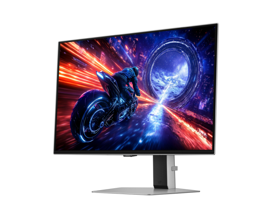 Samsung 27 Inch Odyssey OLED G6 G60SF G-Sync with Pivot Gaming Monitor, White