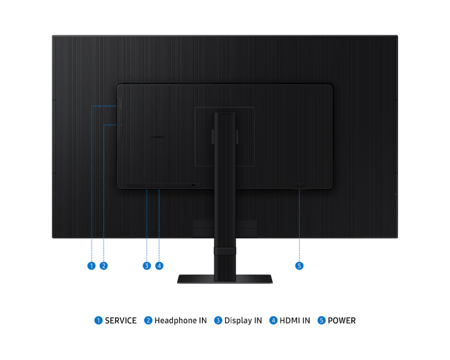 Samsung 32 Inch ViewFinity S7 4K Monitor, Black