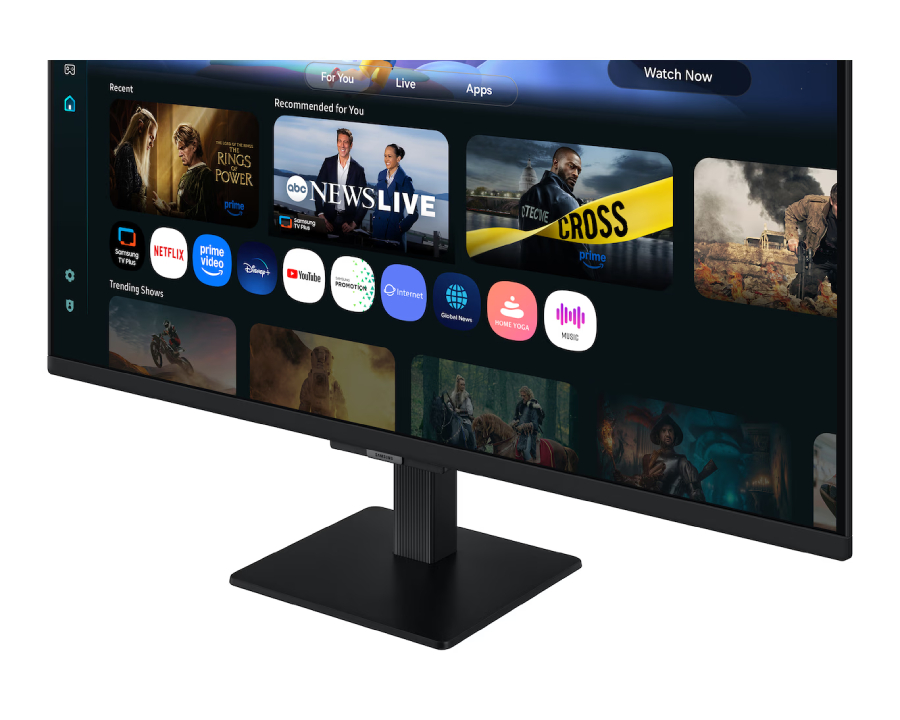 Samsung 32 Inch Smart Monitor M5 M50F FHD with Smart Functions, Black