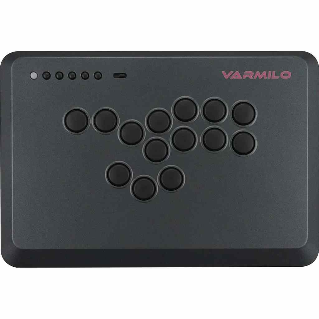 Varmilo Fighting King 2 Arcade Controller for PC - Classic Black