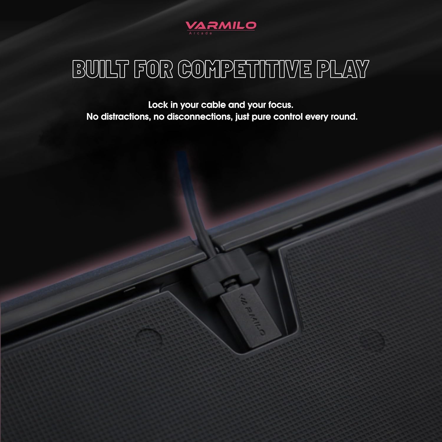 Varmilo Fighting King 2 Arcade Controller for PC - Classic Black