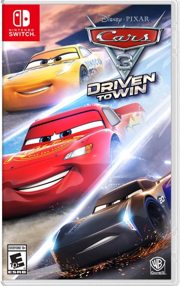 Warner Bros Cars 3: Driven to Win For Nintendo Switch