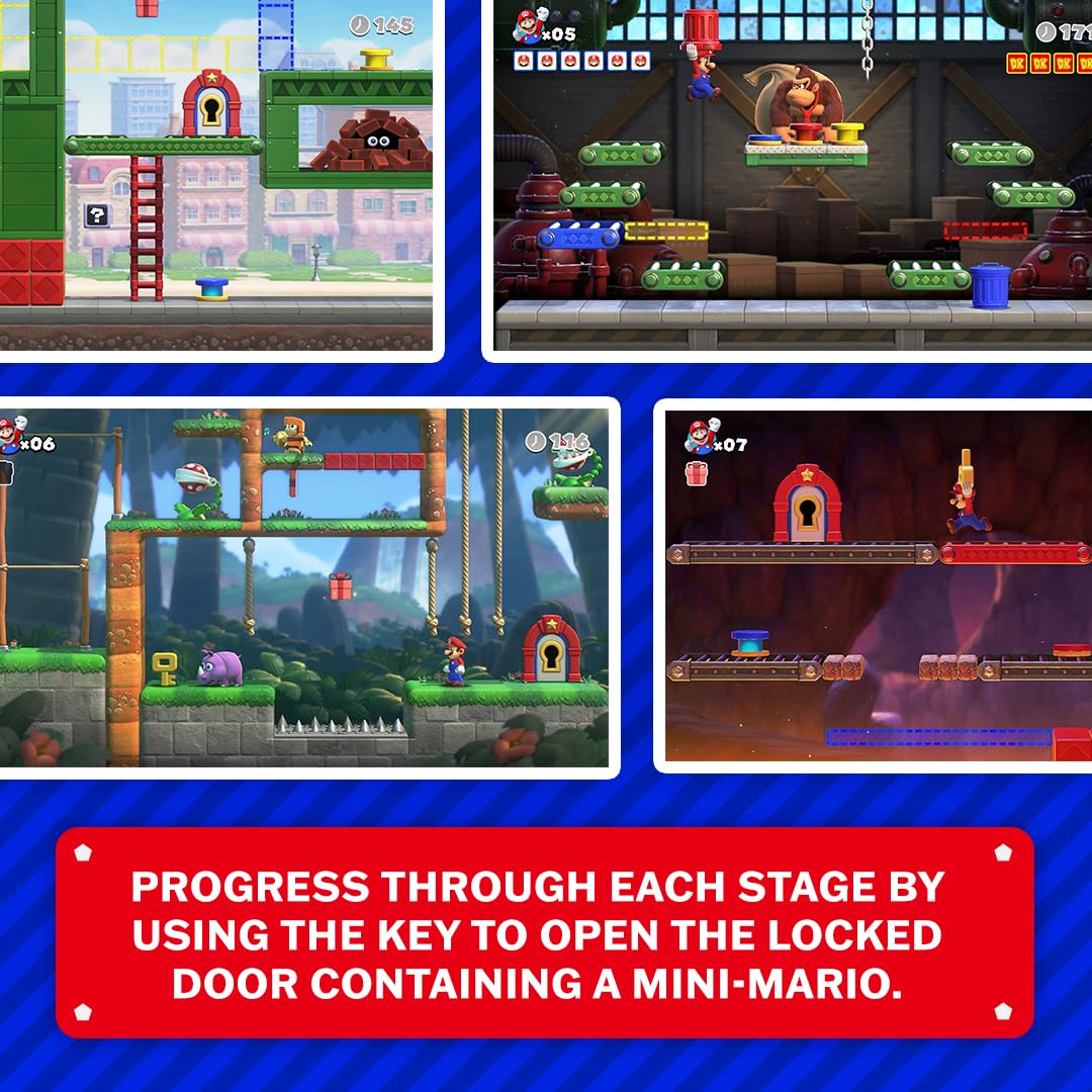 Nintendo Switch Mario vs Donkey Kong