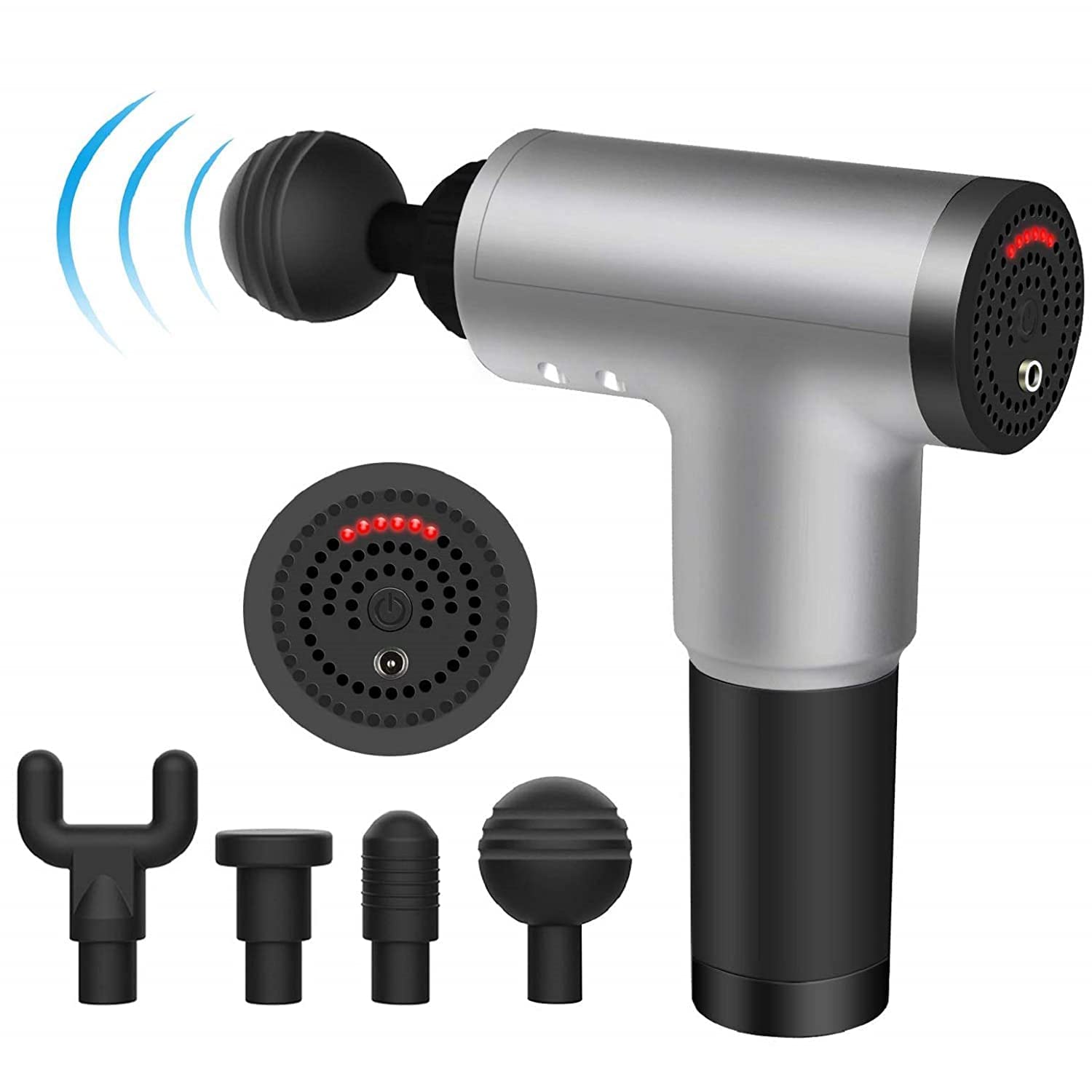 Fascial Gun Massager, Pain Relief Tool KH-320 - Grey