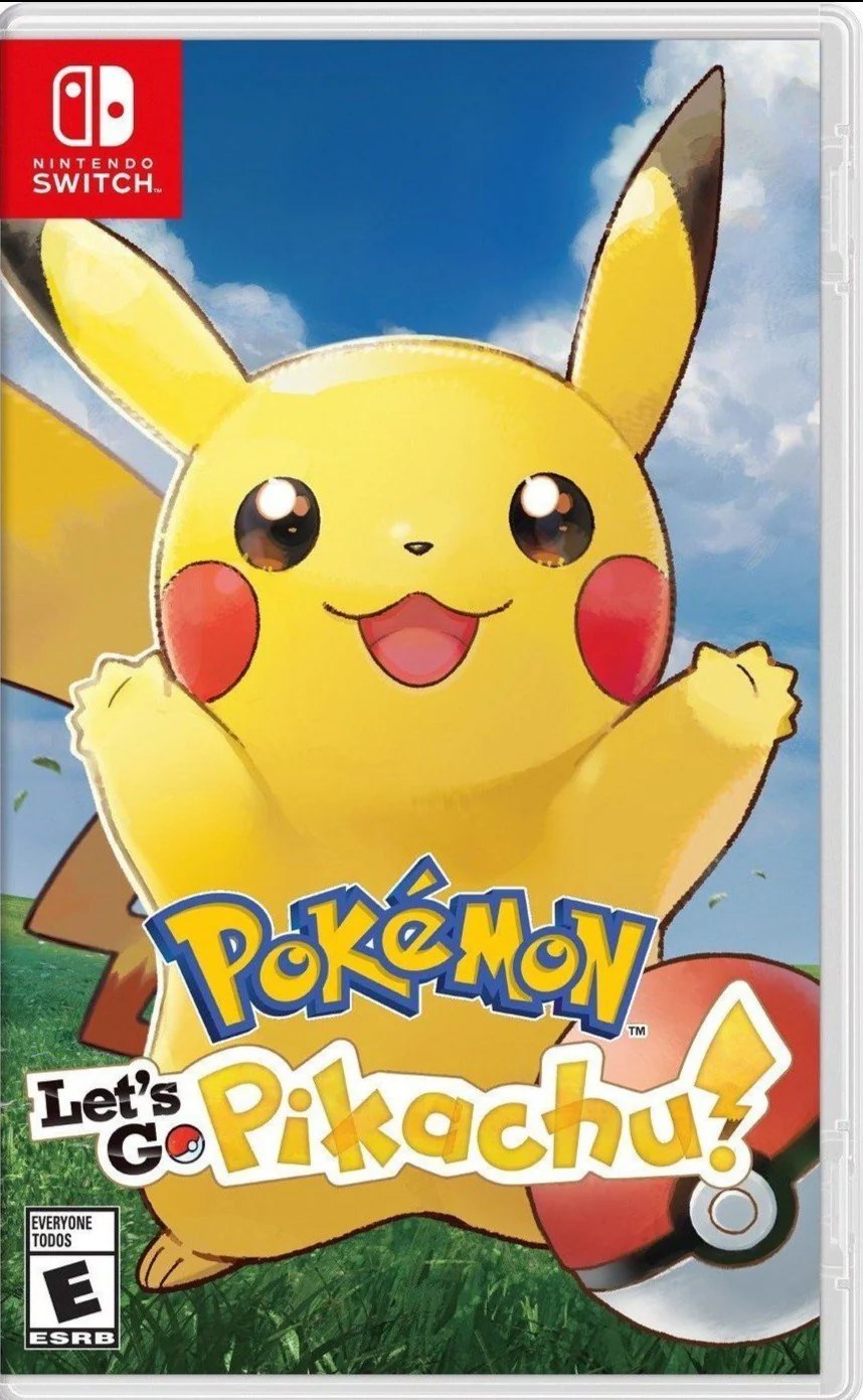 Nintendo Switch Pokemon Lets Go Pikachu!