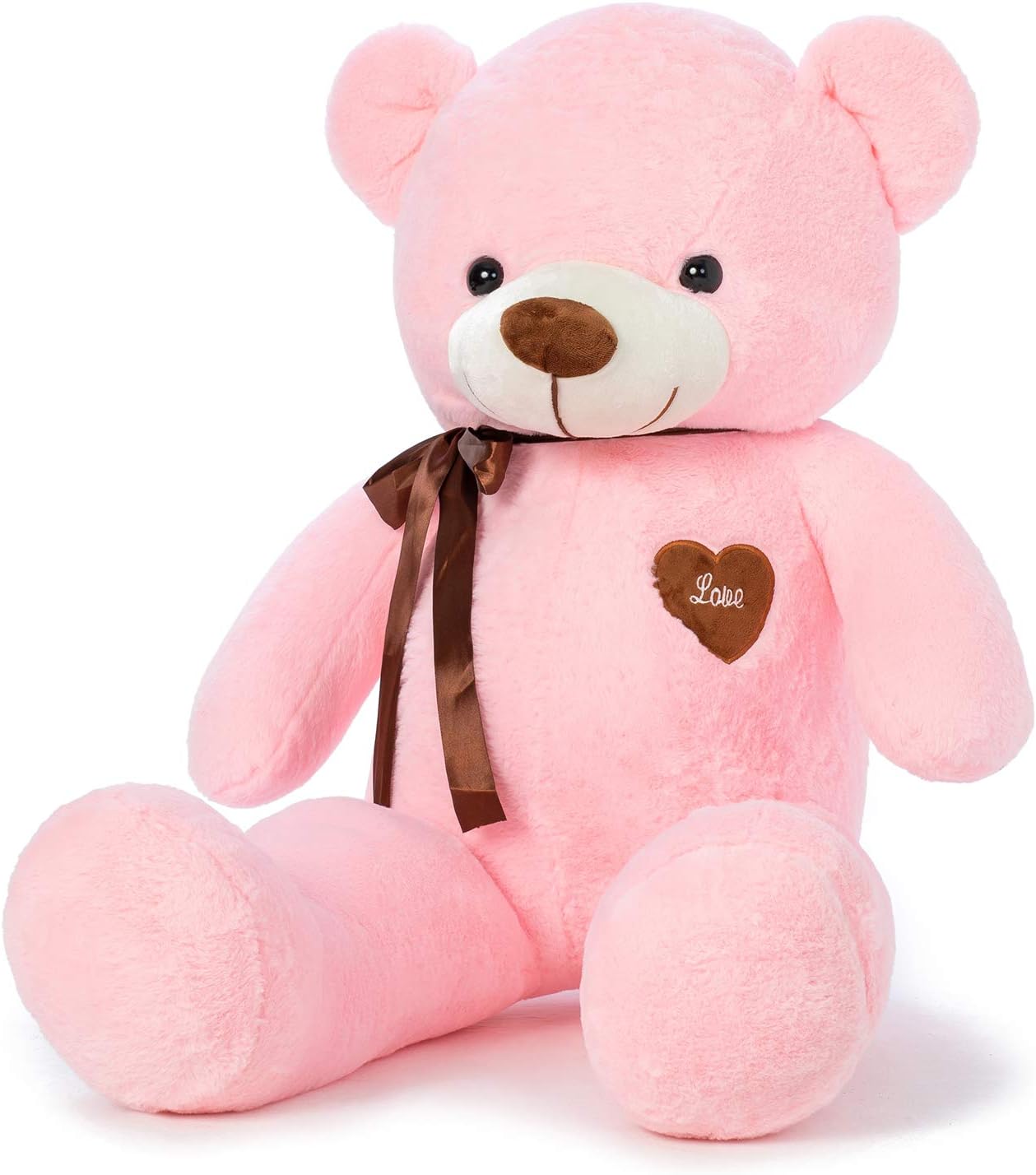 Teddy Bear Large Giant Teddy Bear Plush Bear Cuddly Bear 100 cm/39 Inches - Pink