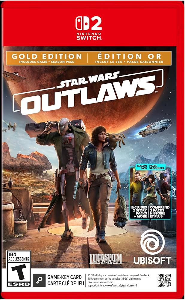 UBISOFT Star Wars Outlaws Gold Edition For Nintendo Switch 2 Us