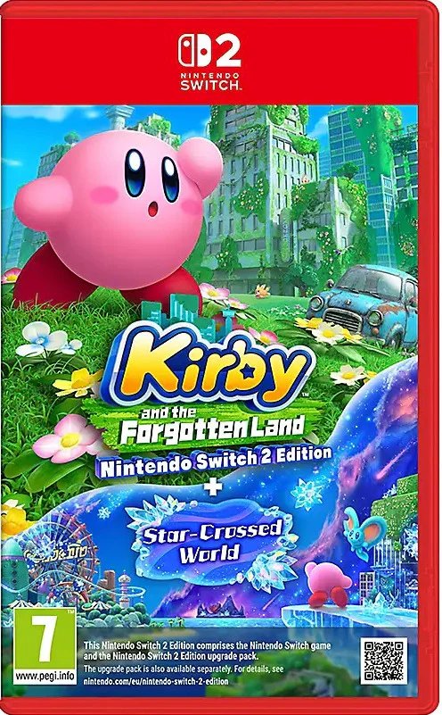 Nintendo Switch 2 Kirby and the Forgotten Land + Star Crossed World