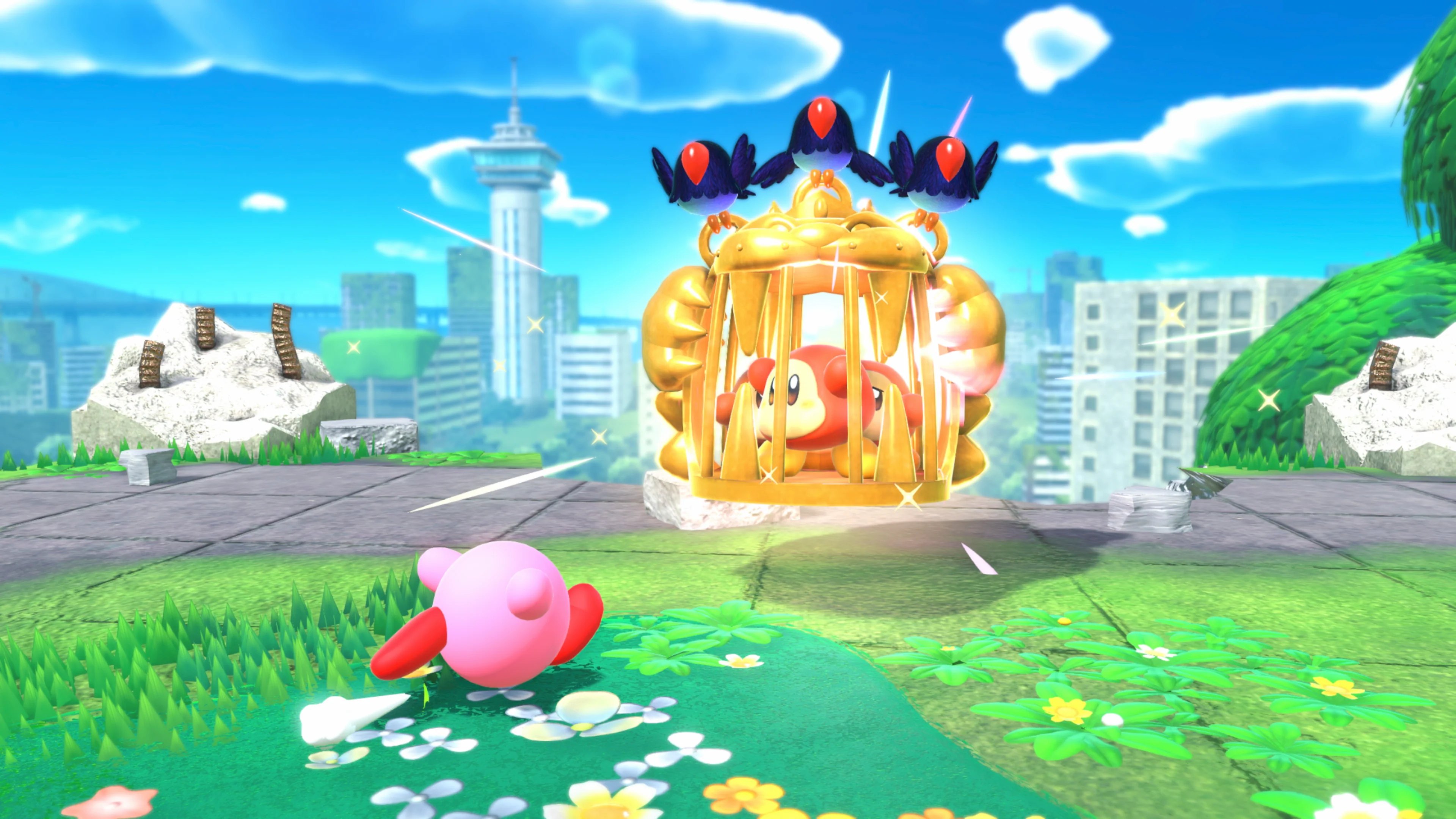 Nintendo Switch 2 Kirby and the Forgotten Land + Star Crossed World