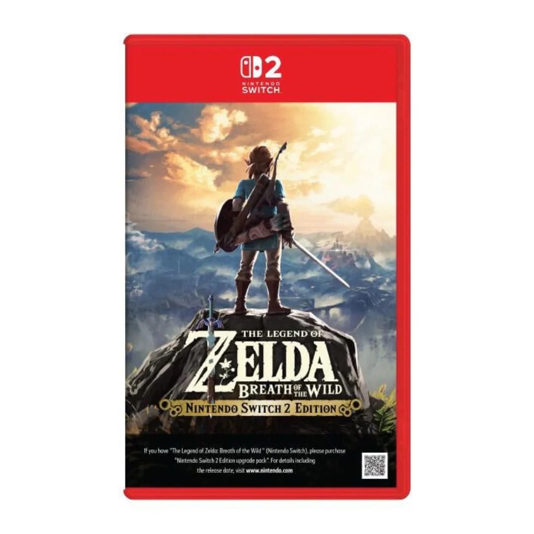 Nintendo Switch 2 The Legend Of Zelda Breath Of The Wild