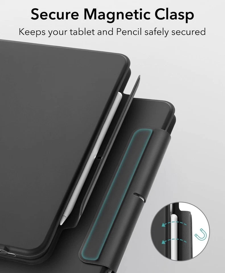 ESR Ascend Keyboard Case, iPad Case w/ Keyboard Compatible w/ iPad Pro 12.9