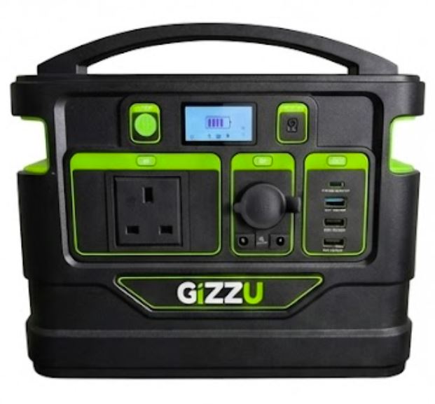 GIZZU 518Wh / 296Wh - Portable Power Station