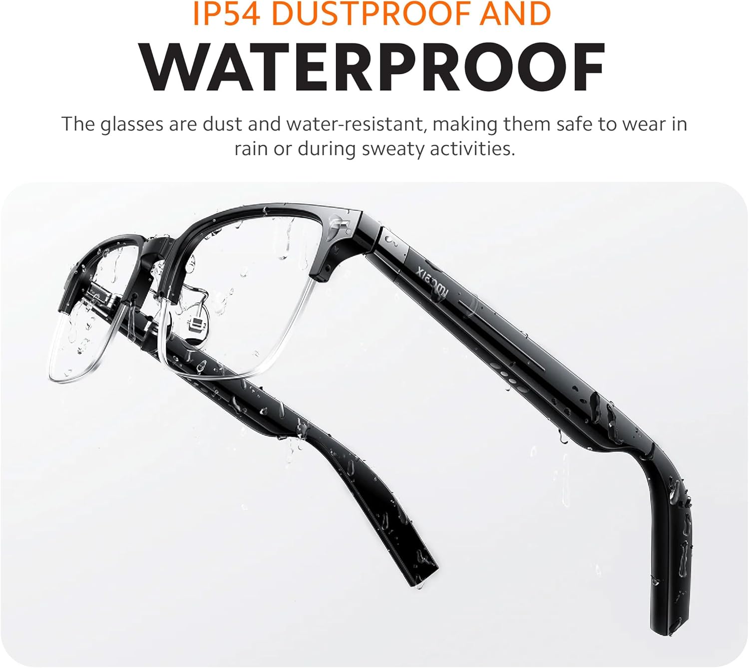 Xiaomi Smart Audio Glasses, Black - BHR9530GL