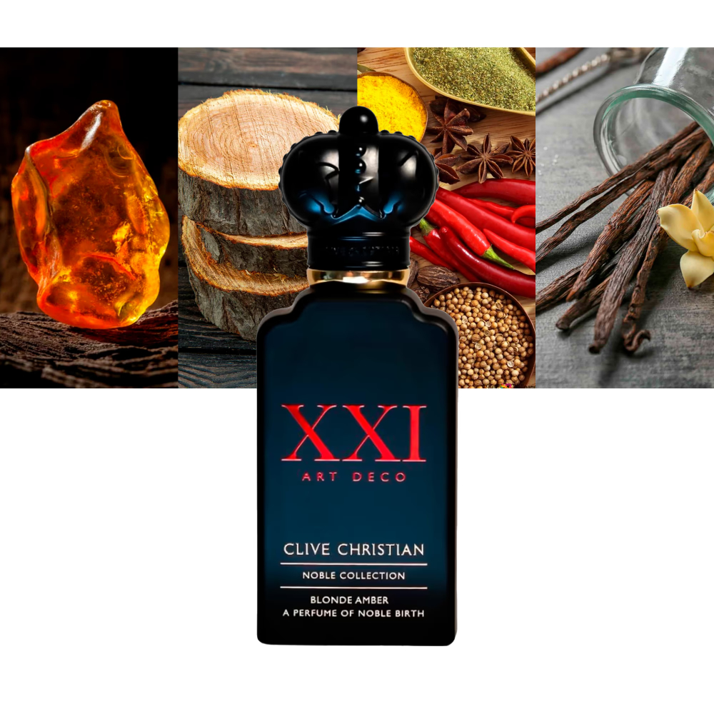 Clive Christian Art Deco XXI Blonde Amber - Unisex - Perfume Spray - 50ml