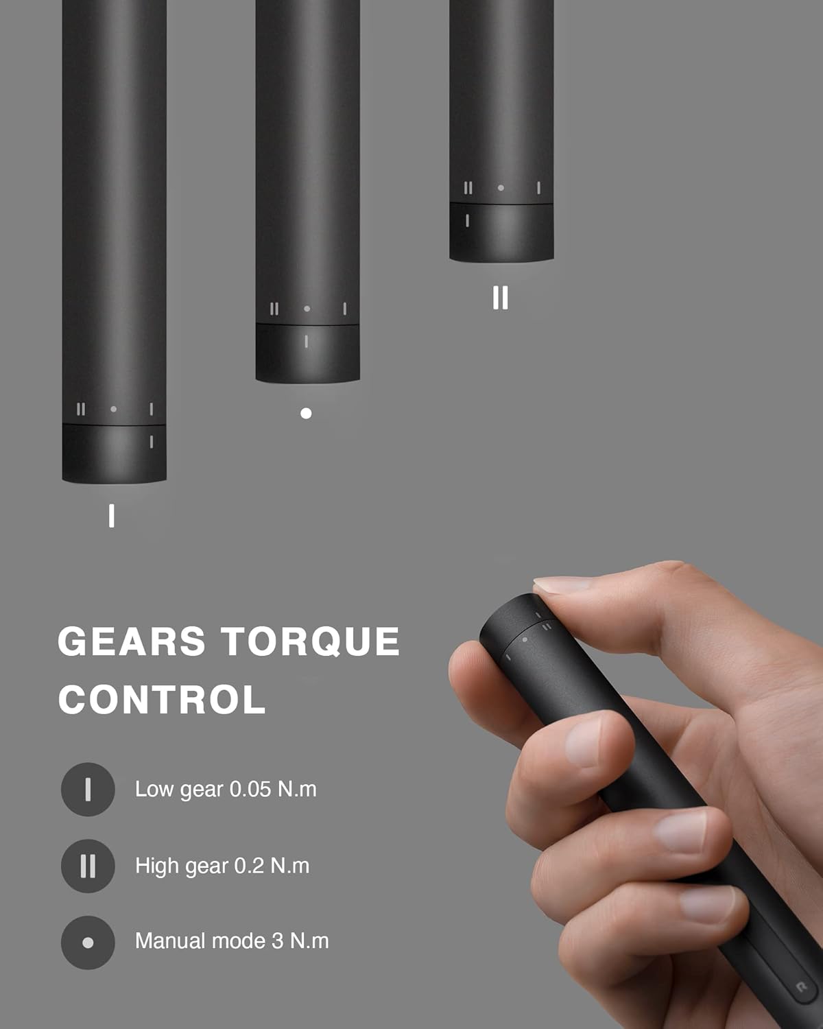 Xiaomi Electric Precision Screwdriver Kit - Gray