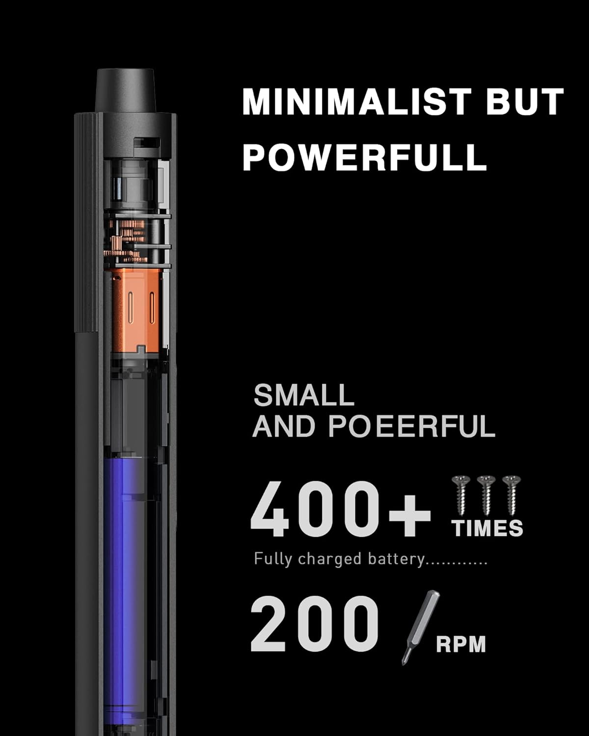 Xiaomi Electric Precision Screwdriver Kit - Gray