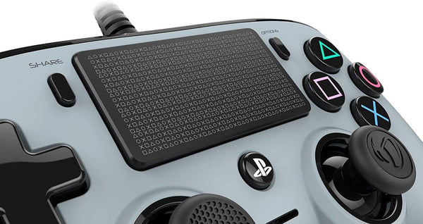 Nacon Wired Compact Controller For PlayStation 4 - Gray