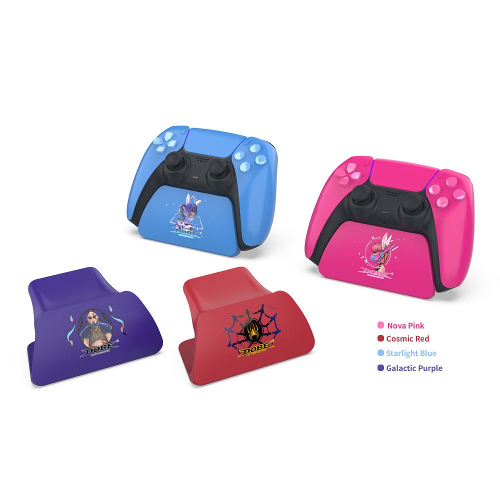 DOBE PS5 Controller Stand - Red