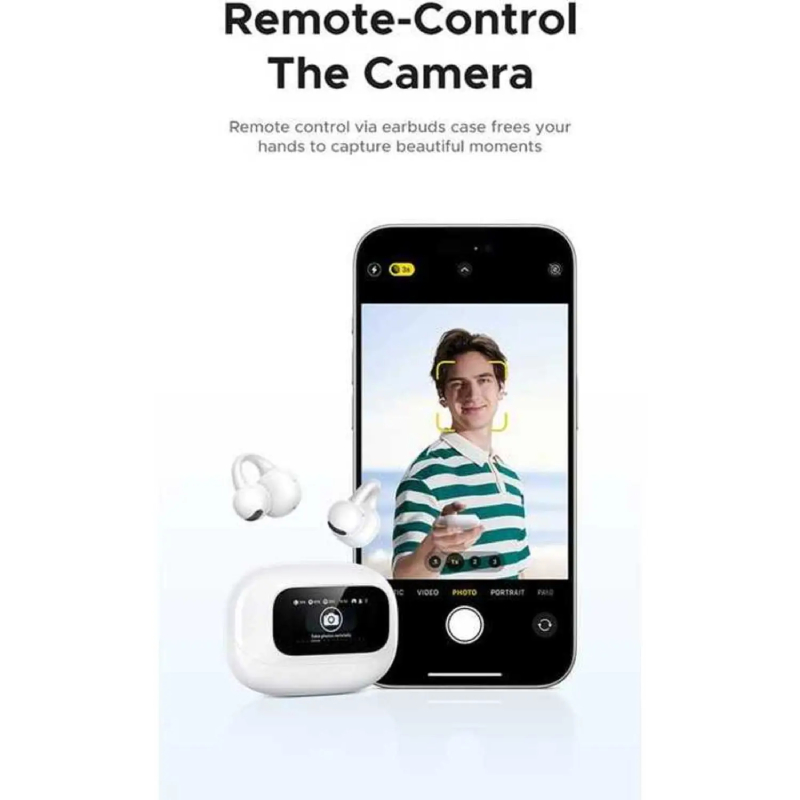 UGreen HiTune S6 ClipBuds Magic True Wireless Earbuds - White