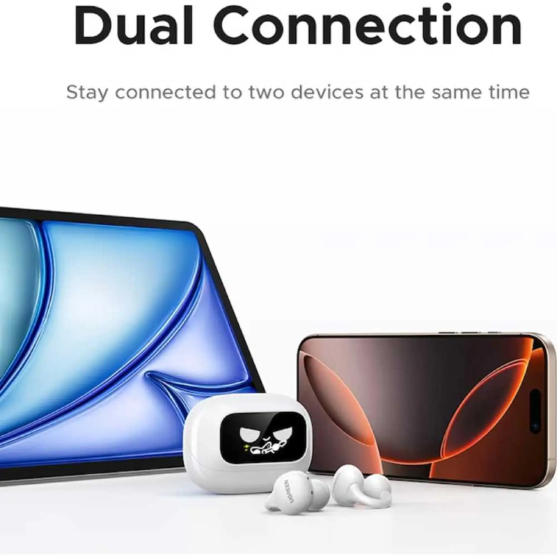 UGreen HiTune S6 ClipBuds Magic True Wireless Earbuds - White