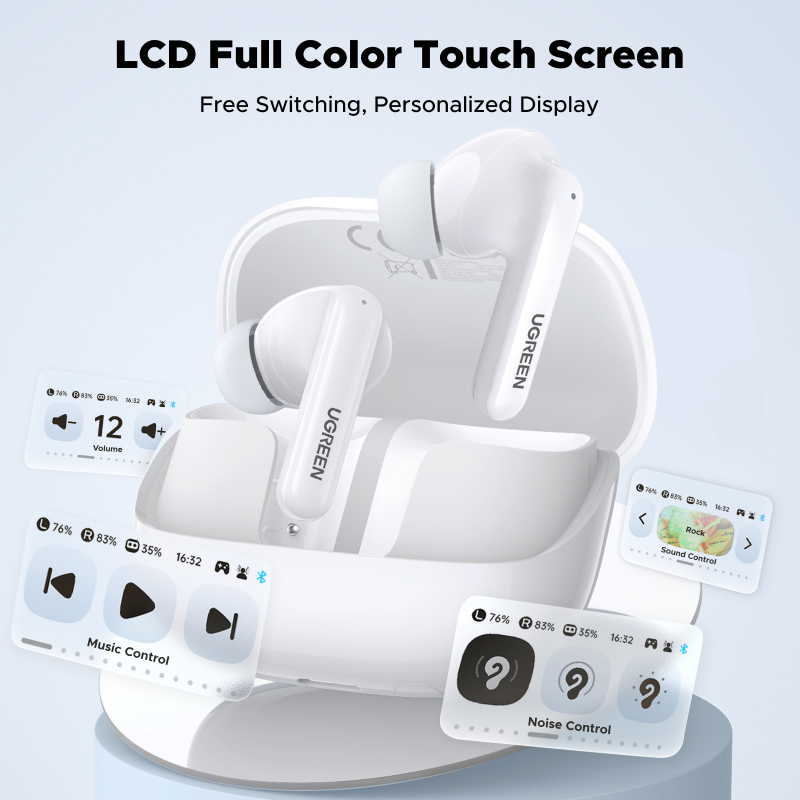 UGreen Hitune T6 Magic WS211 Wireless In Ear Style Earphone - White