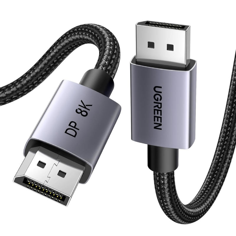 UGreen DisplayPort 8K Cable 2m - Black