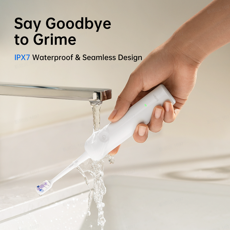 Laifen Electric Toothbrush - Aluminum Alloy Metal, White