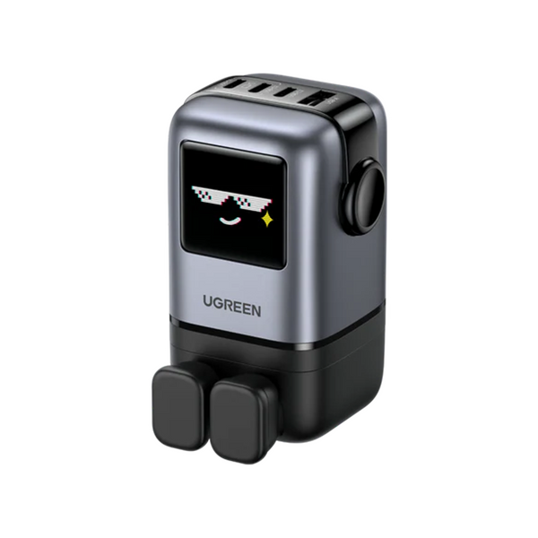 UGreen Uno 100W 4-Port GaN Fast Charger UK - Grey